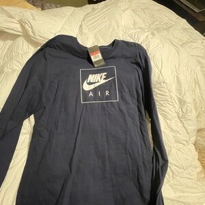 Nike Navy Blue Graphic Tee